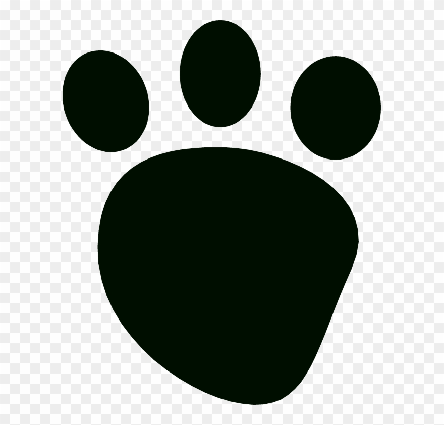 Dovmecitufan Yarimelma Taksim - Teddy Foot Print Clipart