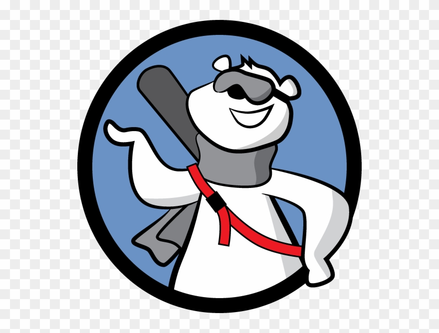 Svg Strap Ski Carrier Carry Skis And Poles - Skiing Clipart