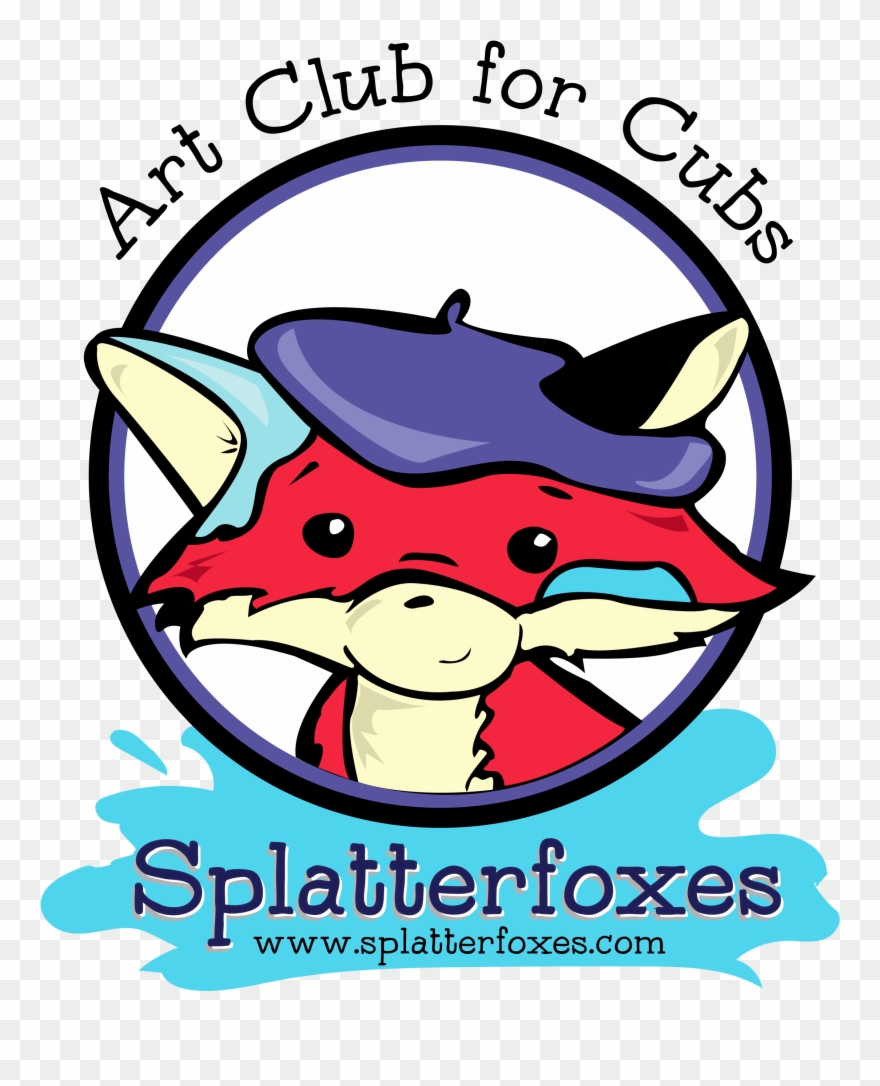 Character And Logo Desgin For My Small Business Splatterfoxes Clipart