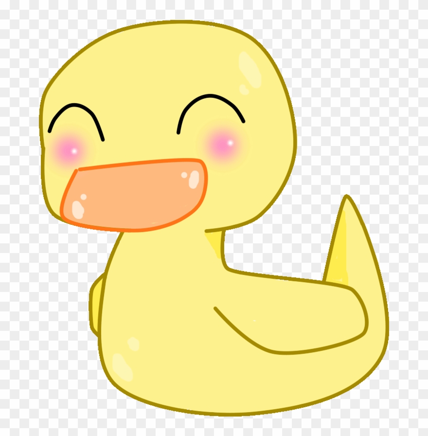 Sensen Clipart Duck - Kawaii Duck Gif - Png Download