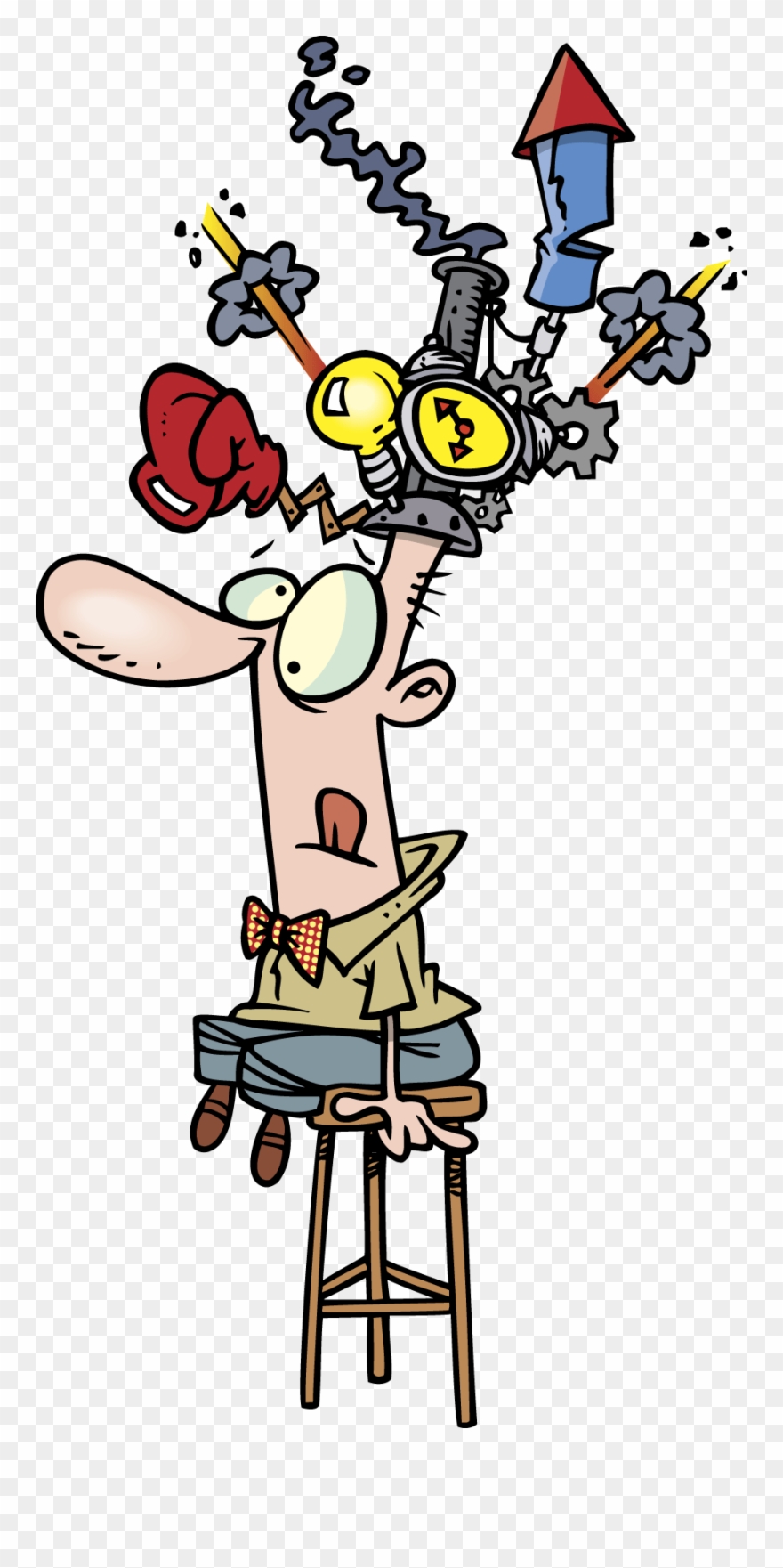 I - Thinking Cap Cartoon Clipart