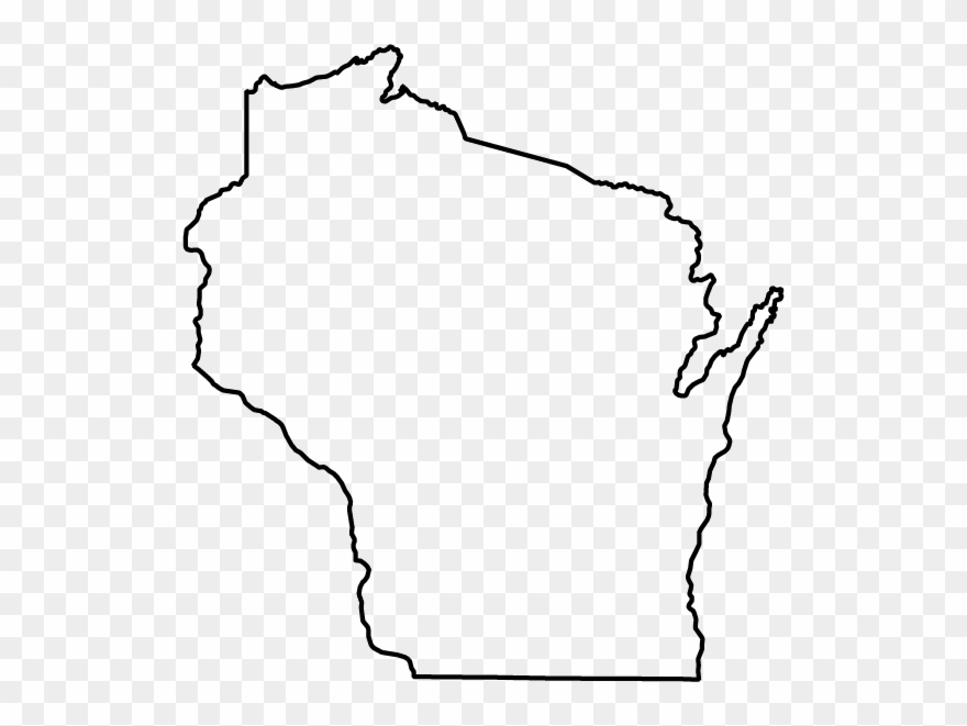 State Of Wisconsin - Wisconsin Clip Art - Png Download