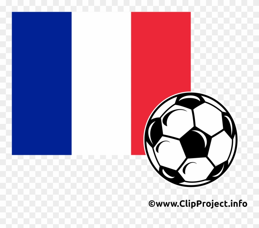 Clipart Football France - Soccer Ball And Volleyball - Png Download