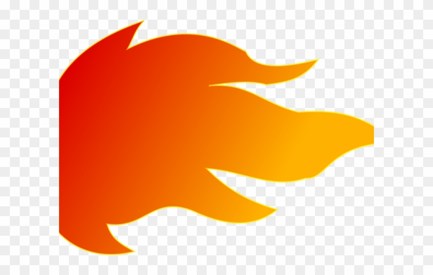 Fireball Clipart Single Flame - Illustration - Png Download