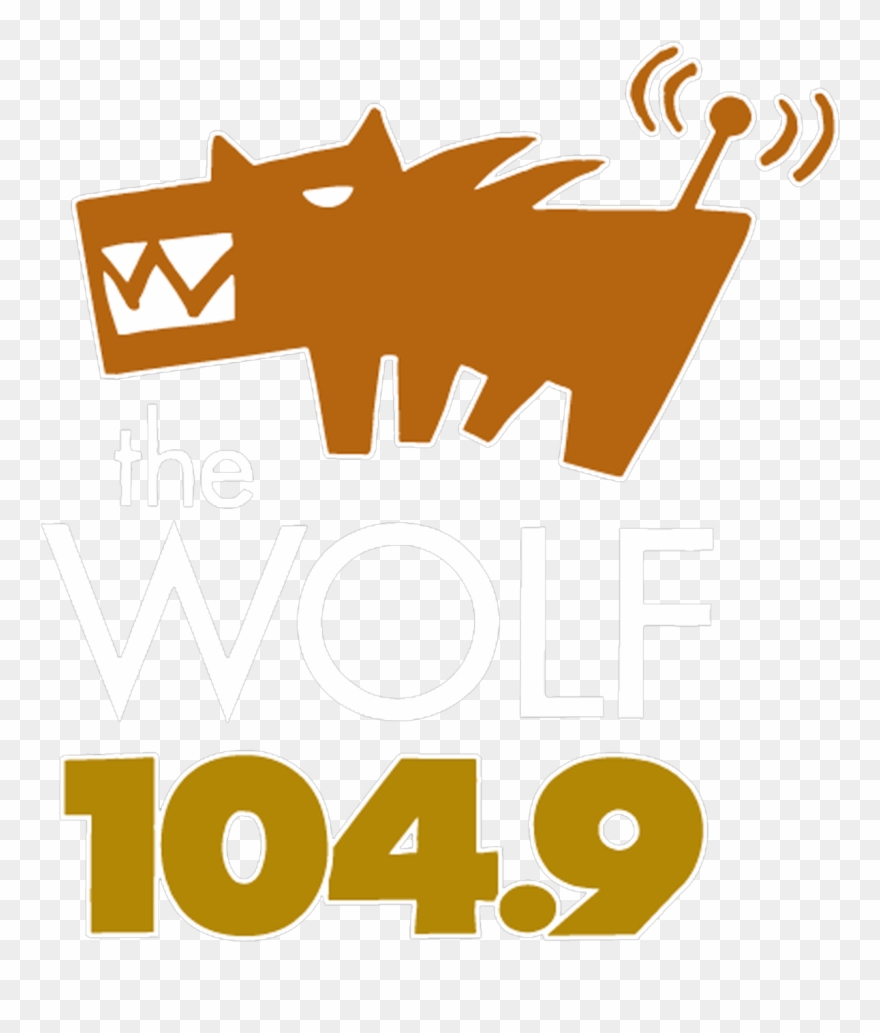 104.9 The Wolf Clipart