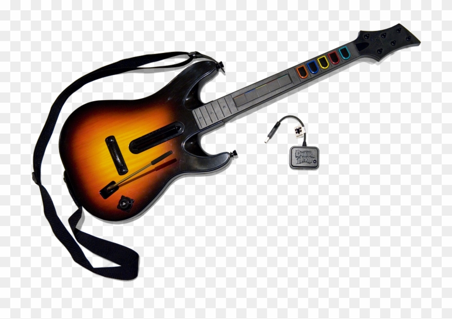 Ps3 Guitar Hero Controller Transparent Background - Guitar Hero World Tour Clipart