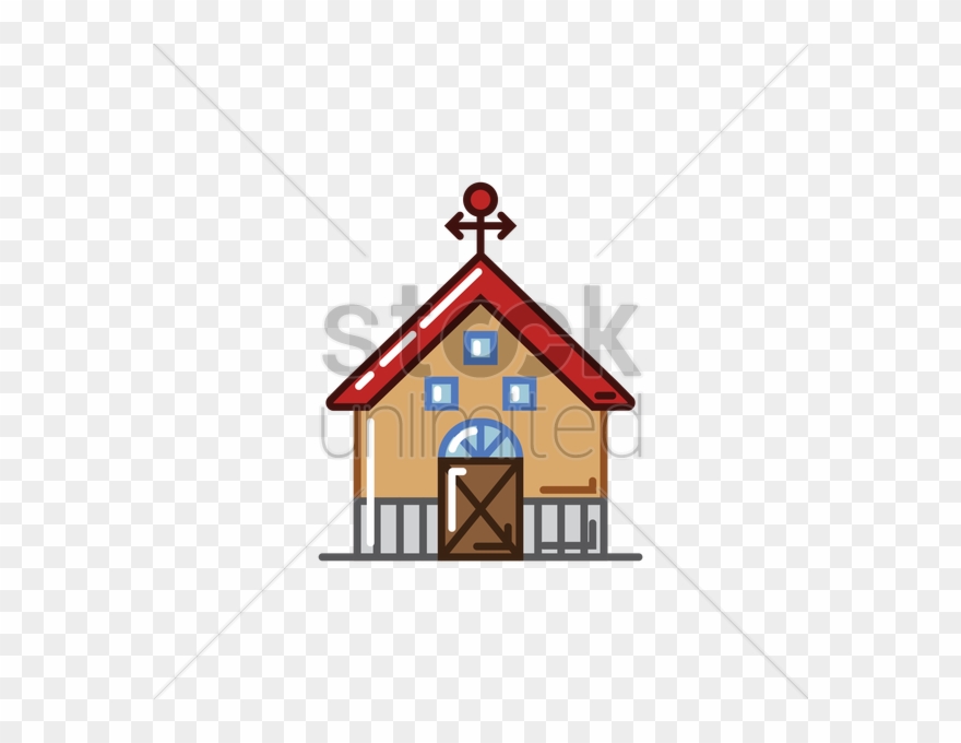 Barn House Vector Image - House Clipart