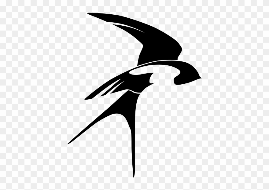 Scheme Icon - Swallow Icon One Line Clipart