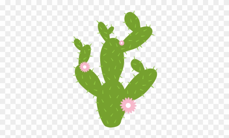 Clipart Download Wall Decal Weedecor - Prickly Pear Cactus Logo - Png Download