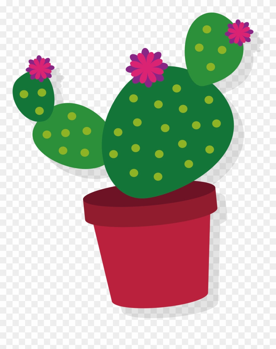 Cactaceae Euclidean Vector Clip Art - Cactus - Png Download