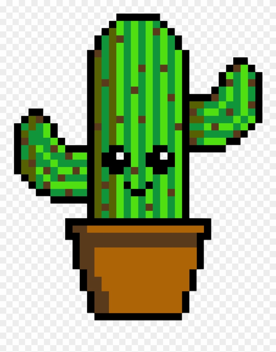 Report Abuse - Pixelated Pixel Art Plants Clipart