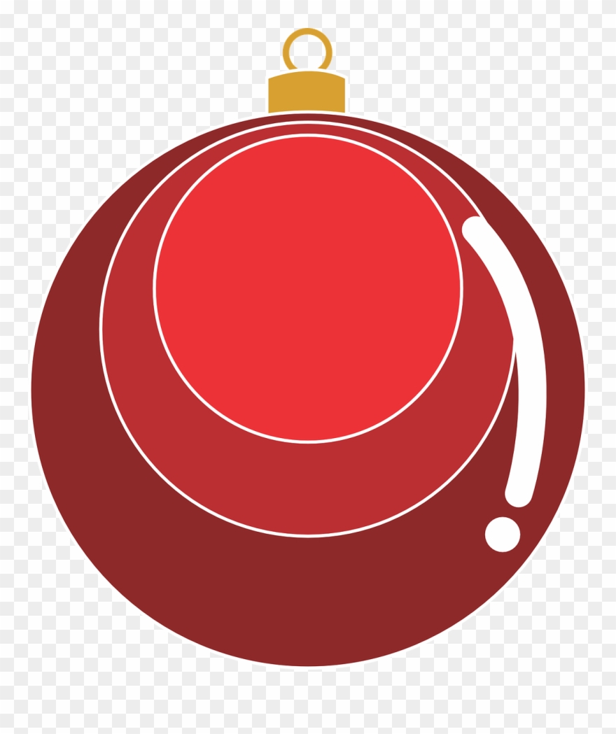 Vector Bola De Navidad Clipart