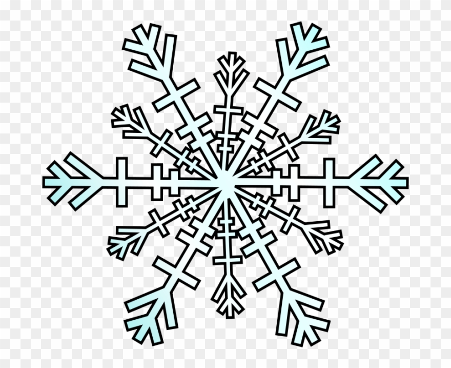Winter Weather Clip Art Archives - Snowflake Clipart - Png Download