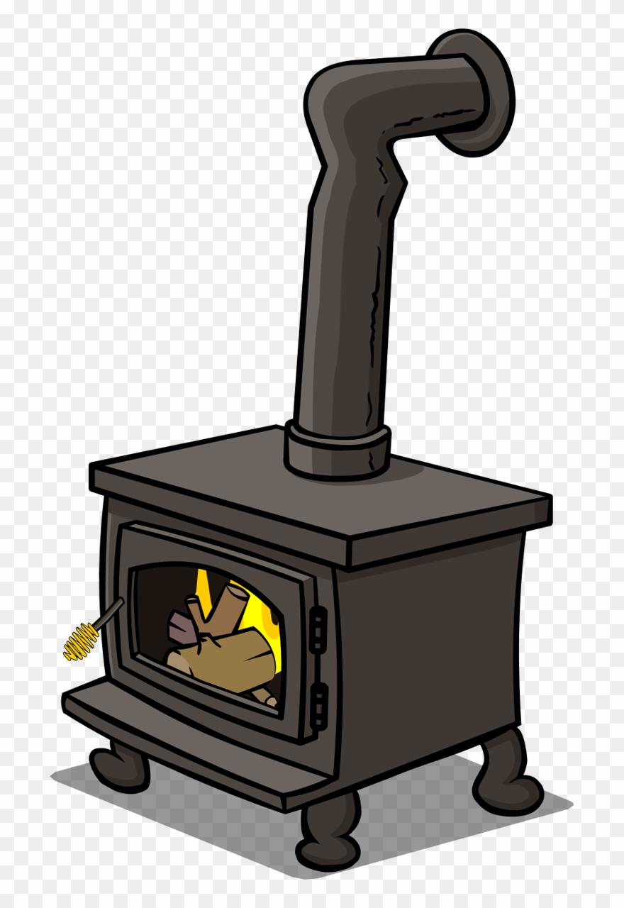 A Woodburner Will Keep You Warm And Feed You When The - Wood Stove Clipart - Png Download