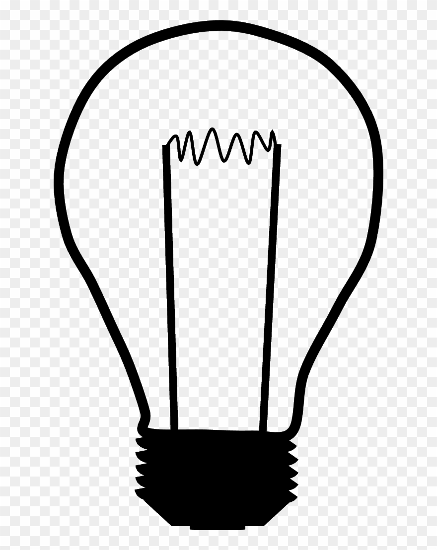 Light Bulb Drawing Panda Free Images Lightbulbdrawing - Light Bulb Drawing Gif Clipart