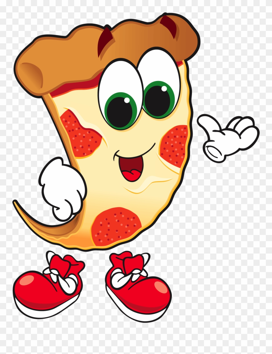 Delivery Clipart Pizzaman - Pizza Animated - Png Download