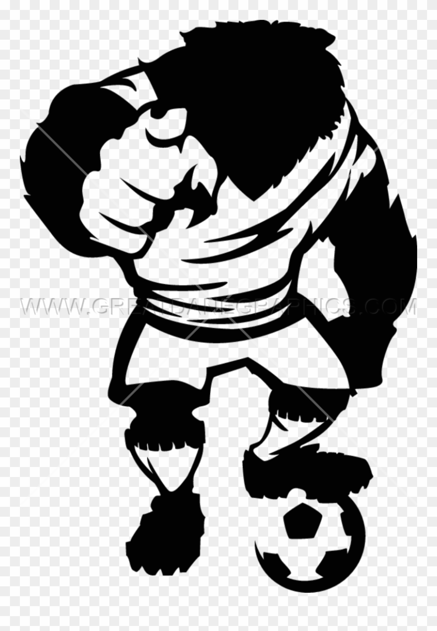 Bear Soccer Player Clipart