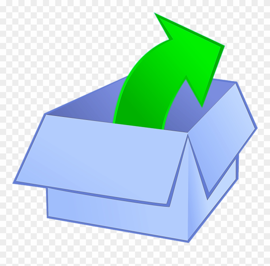 Duality, Distraction And Why Deselecting Is The Most - Arrow Out Of Box Clipart