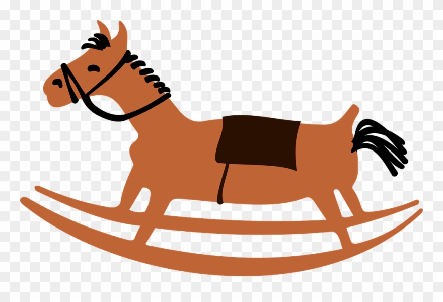 Rocking Horse Picture 5, Buy Clip Art - Mainan Anak Vektor Png Transparent Png