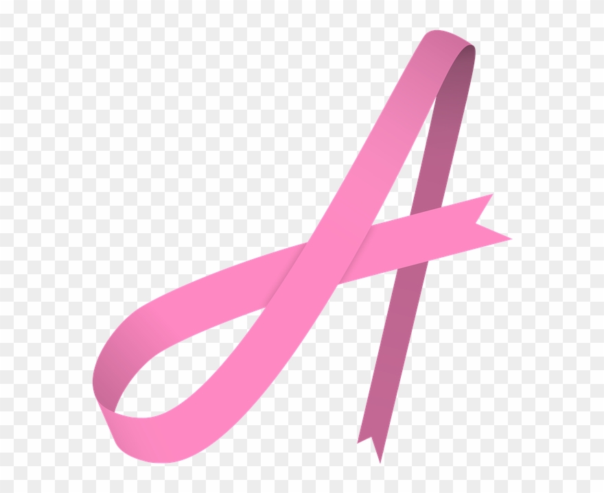 October May Be The Official Breast Cancer Awareness - Breast Cancer Ribbon Png Clipart
