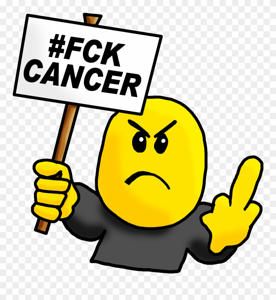 Cancer Really Doesn't Know Who Its Messing With - Fck Cancer Clipart