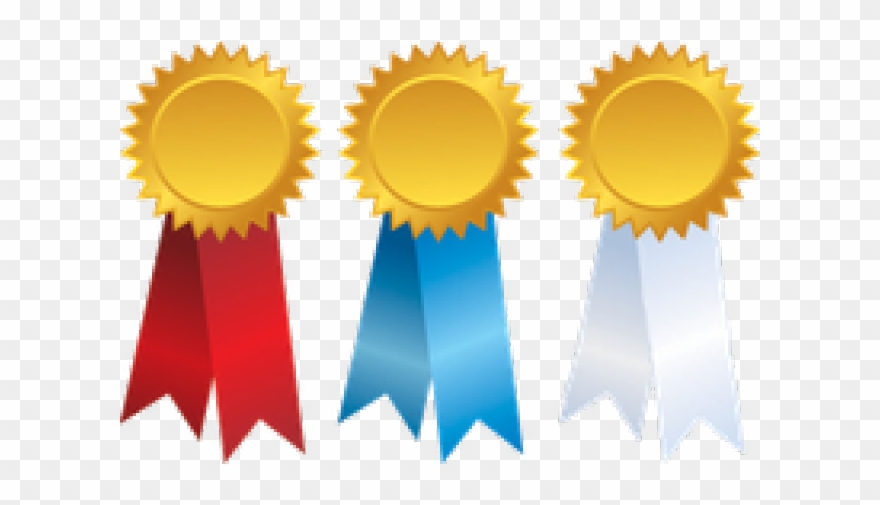 Original - 1st 2nd 3rd Place Ribbon Png Clipart
