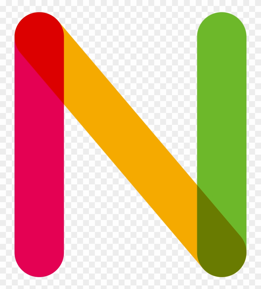 Clip Art Spanish Marketing English Chinese - N Colored Png Letter Transparent Png