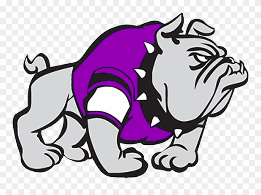 Bulldog Clipart Purple - Rumson Fair Haven Bulldogs - Png Download