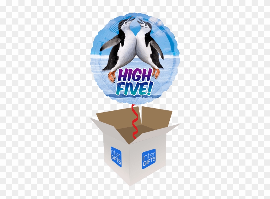High Five Penguin - Thank You For All You Do Png Clipart
