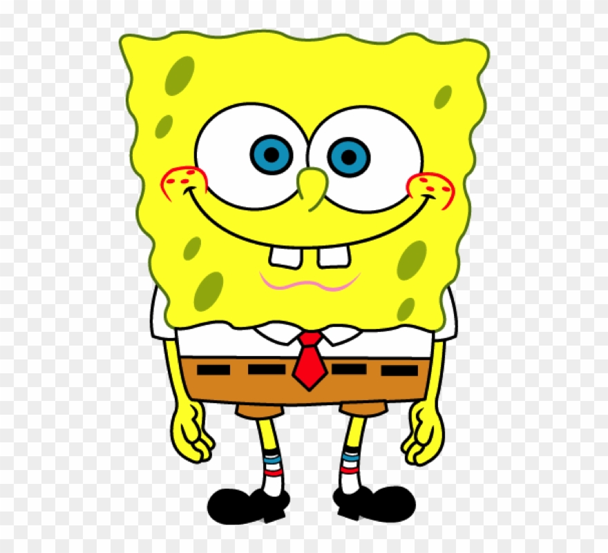 Famous Fictional Characters To Spice Up - Sponge Bob Square Pants Clipart