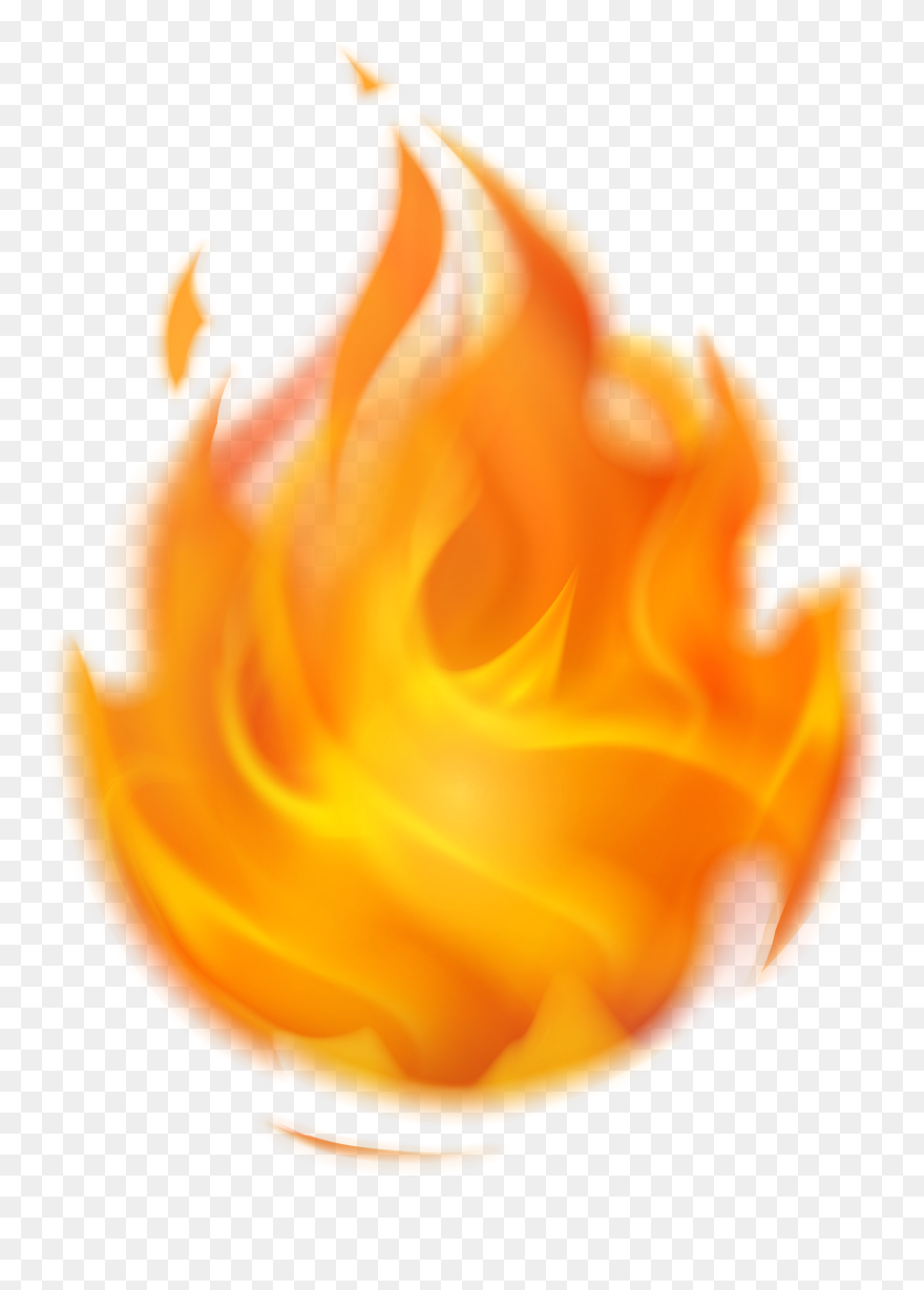 Flames Clipart Revival - Transparent Background Fire Png