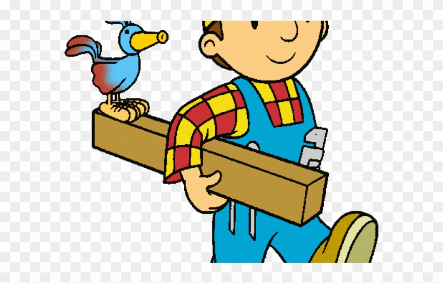 Carpenter Clipart Roof Construction - Bob - Png Download