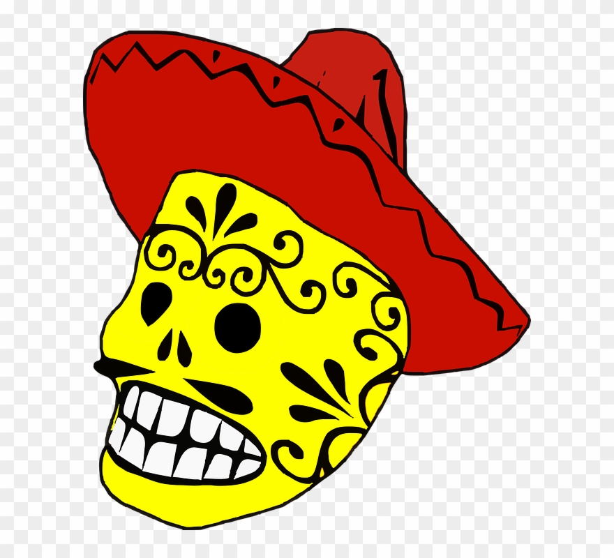 Free Mexican Clipart 4, Buy Clip Art - Mexico Clip Art Black And White - Png Download