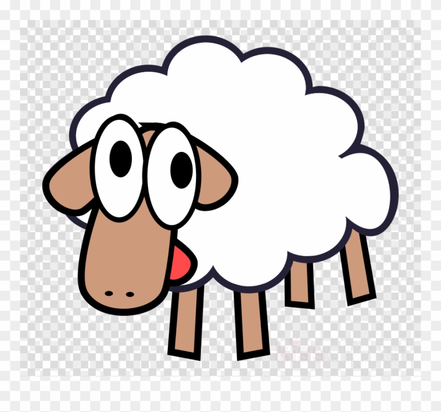 Download Sheep Clip Art Png Clipart Sheep Fainting - Herd Of Sheep Cartoon Transparent Png