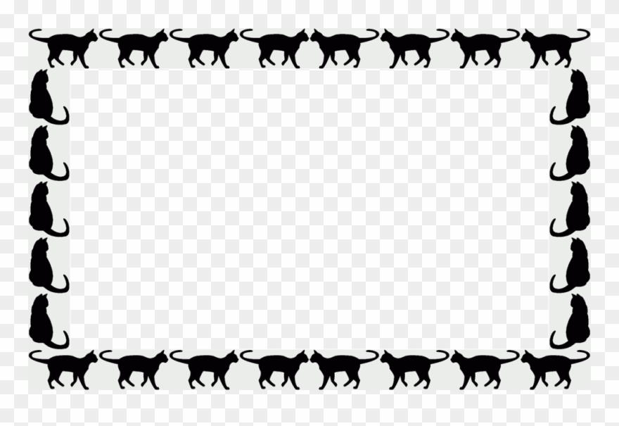 Cats Frame Picryl - Ancient Cat Proverb Journal Clipart