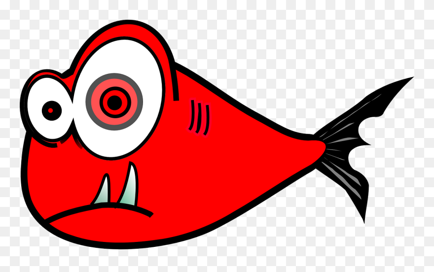 Red Fish Clipart 1, Buy Clip Art - Clipart Fish Red - Png Download