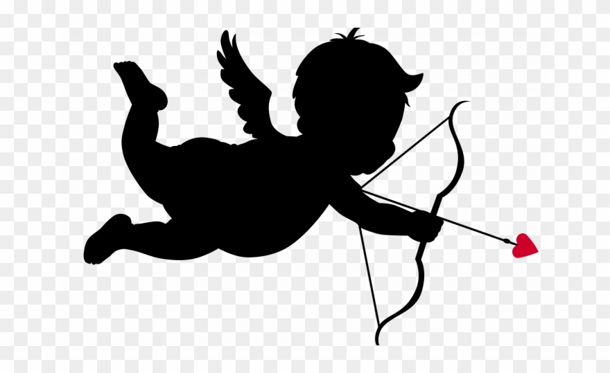 Why Some Of Us Aren't As Love-struck Over Valentines - Cupid Silhouette Clipart