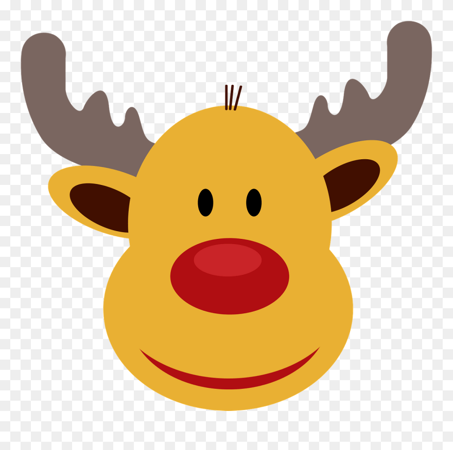 Christmas Reindeer Clipart 4, Buy Clip Art - Reno Animado De Navidad - Png Download