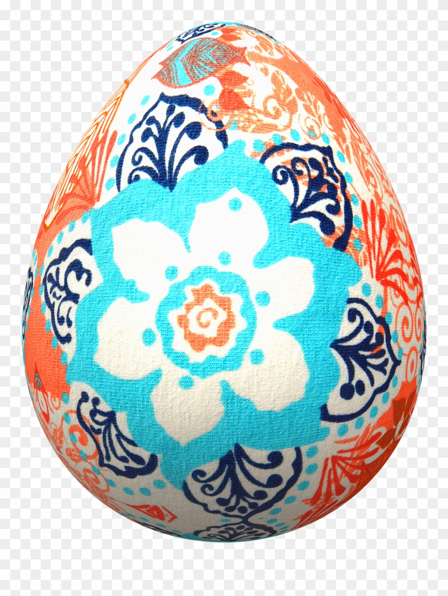 Eggs Easter Flowers Easter Eggs Png Image - Easter Egg Clipart