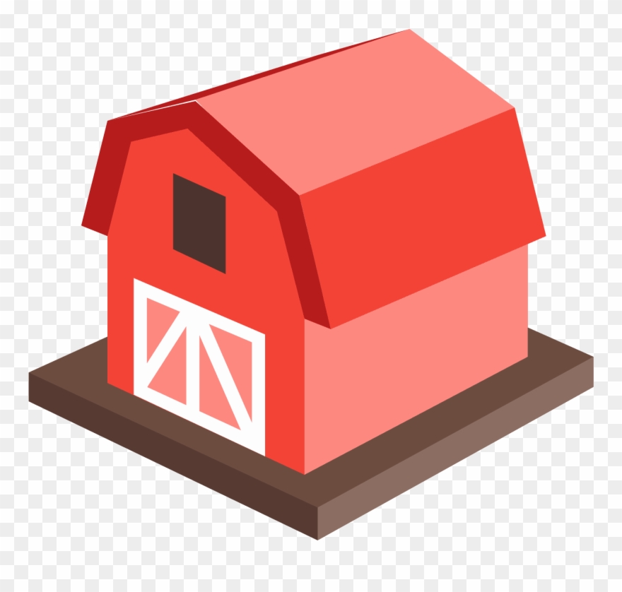 D Farm Icon - Farm 3d Icon Clipart