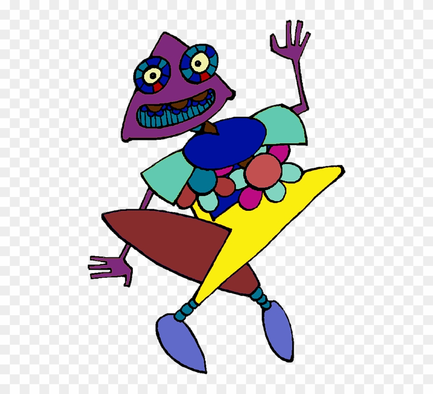 Mexican Man Cartoon 24, Buy Clip Art - Clown - Png Download