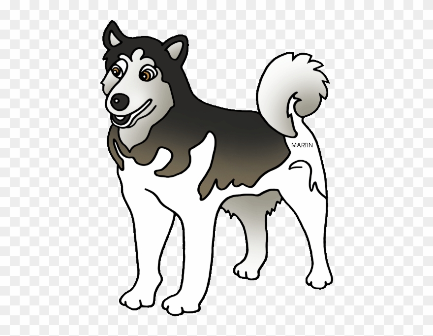 United States Clip Art By Phillip Martin - Mesolithic Age Domestication Of Dog - Png Download