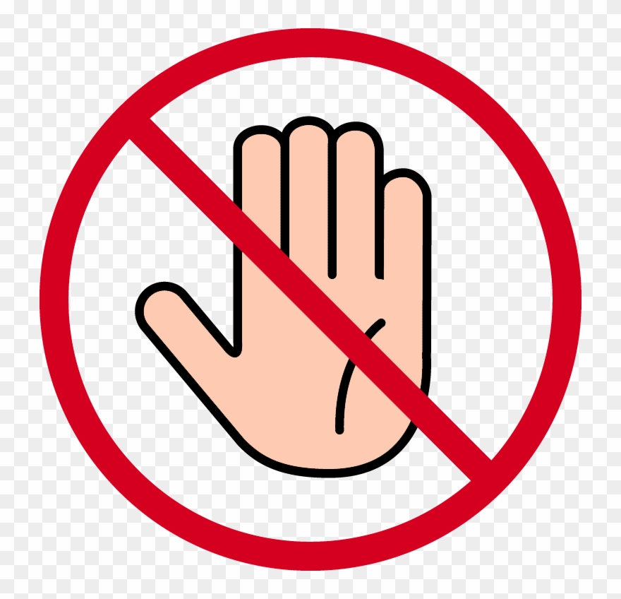 Stop Hand Png - No Smoking Signs Transparent Clipart