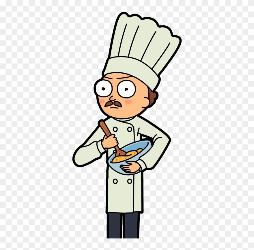 Morty Commis De Cuisine - Morty Smith Clipart