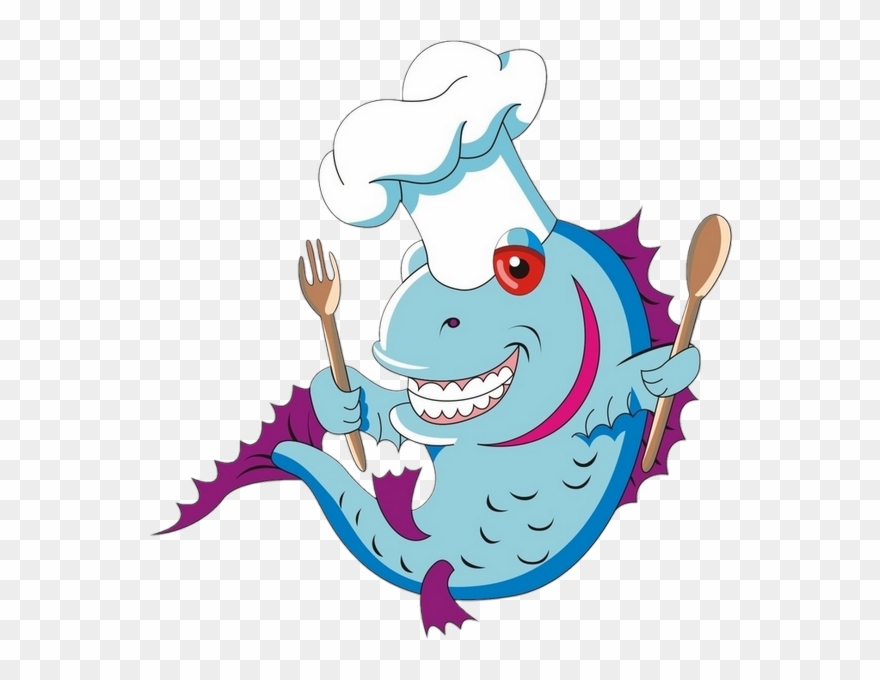 Fish Chef Clipart