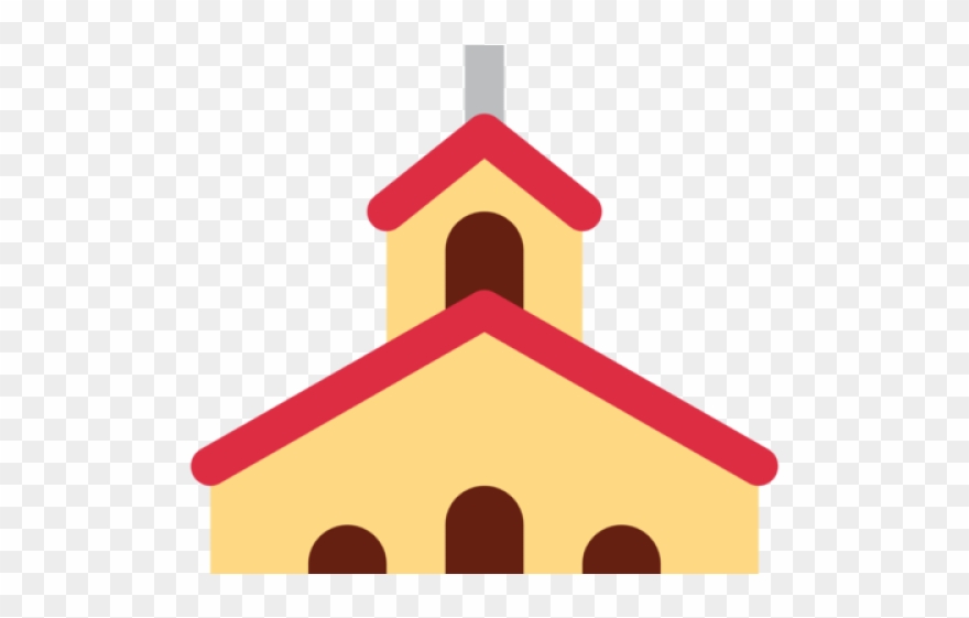 Emoji Clipart Church - Emoji De Catedral - Png Download