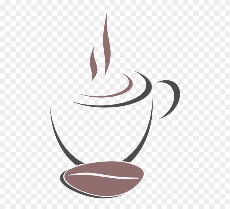 Cafe Free Logo Elements - Taza De Cafe Logo Clipart