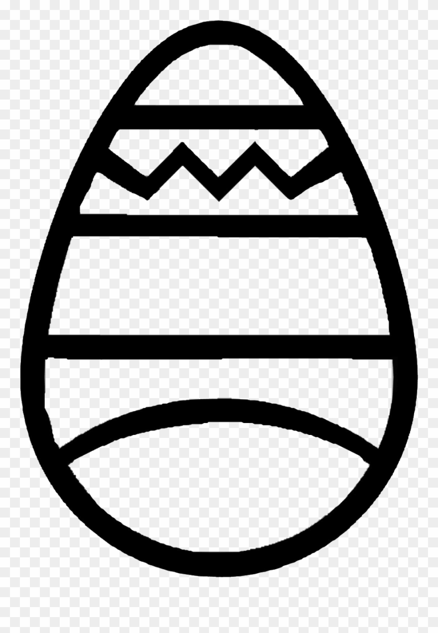 Drawing Egg Easy - Piña En Cuadricula Clipart