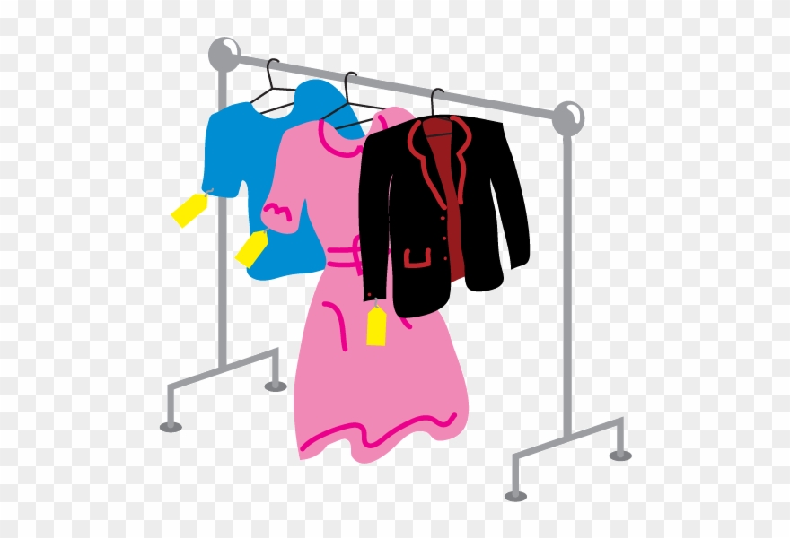 Garage Sale Pictures - Garage Sale Clothes Clipart - Png Download