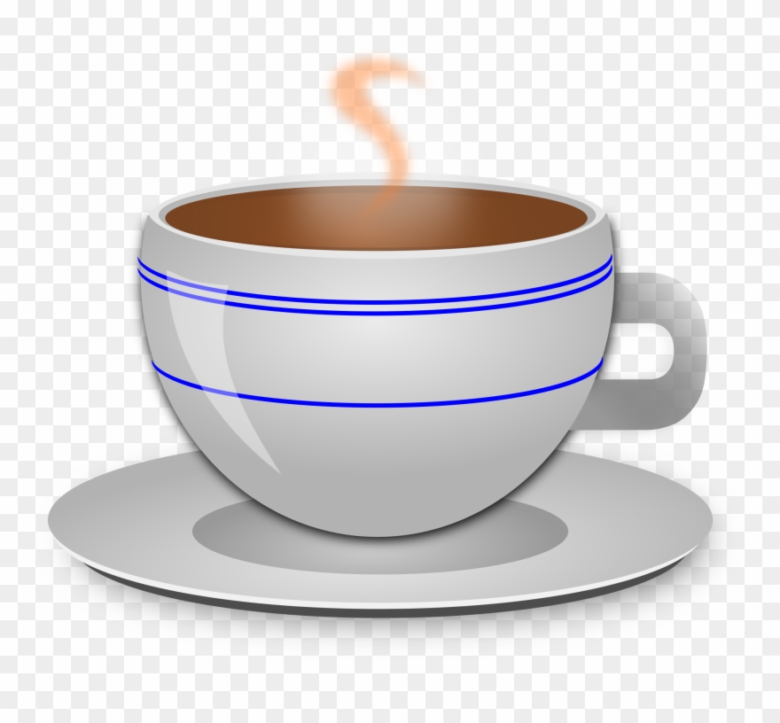 Teacup Clipart Cute - Koffie Png Transparent Png
